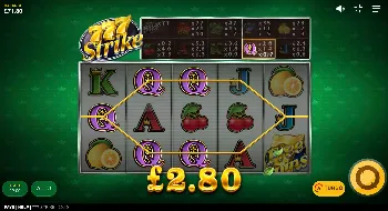 777 Strike Queen Payline