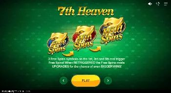 777 Strike Rules - Free Spins